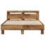Vidaxl Wood Bed Frame with LED Durable-113970981-113970984