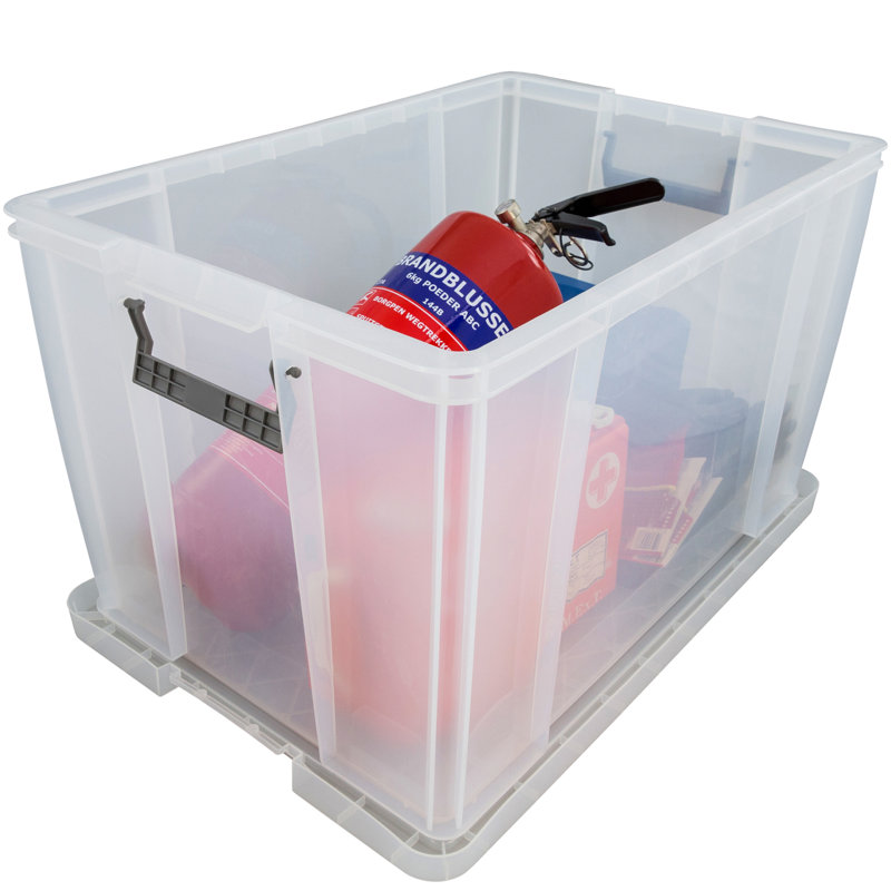 Whitefurze Polyethylene Plastic Underbed Storage