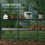 Brittlynn Walk-in Greenhouse with 3 Tier 12 Shelves 140 x 213 x 190 cm-527733358