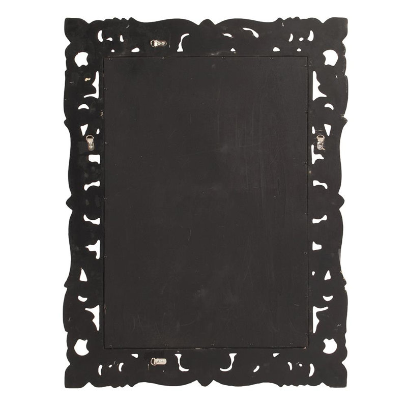 Miroir décoratif traditionnel biseauté, Bleu royal