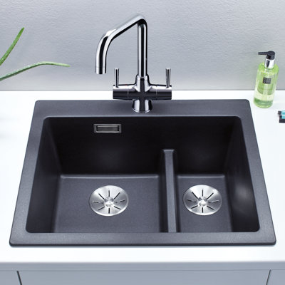 Juper Twin Lever Monobloc Tap