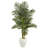 Faux Palm Tree in Clay Planter-1319137119