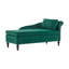 Getchell Velvet Chaise Lounge-580043476