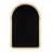 Breece Wooden Arched Bathroom Wall Mirror-770777098