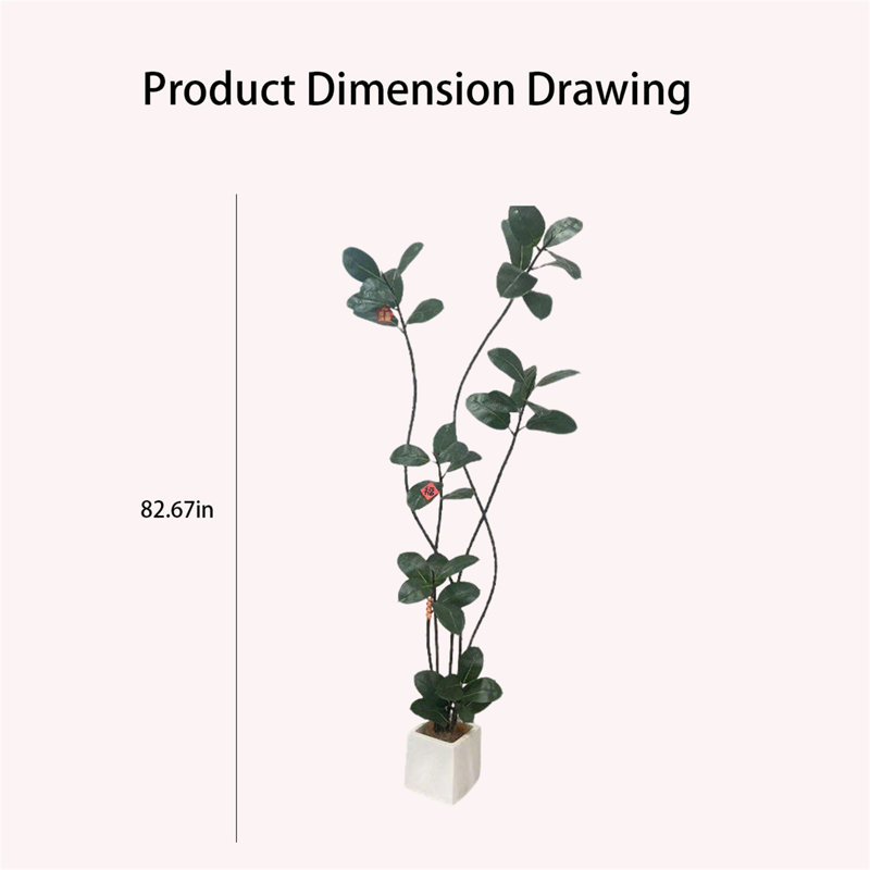 Plantes artificielles réalistes pour la décoration intérieure