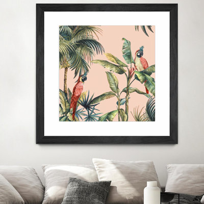 Tropicano II matte et encadrée