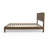 Solid Wood Platform Bed Frame, Queen Bed Frame With Headboard Included-119619086