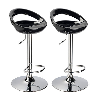 Lakisha Swivel Adjustable Height Counter Stool with Metal Frame