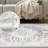 Nathalya Gray Performance Machine Washable Non Slip Area Rugs-341860794
