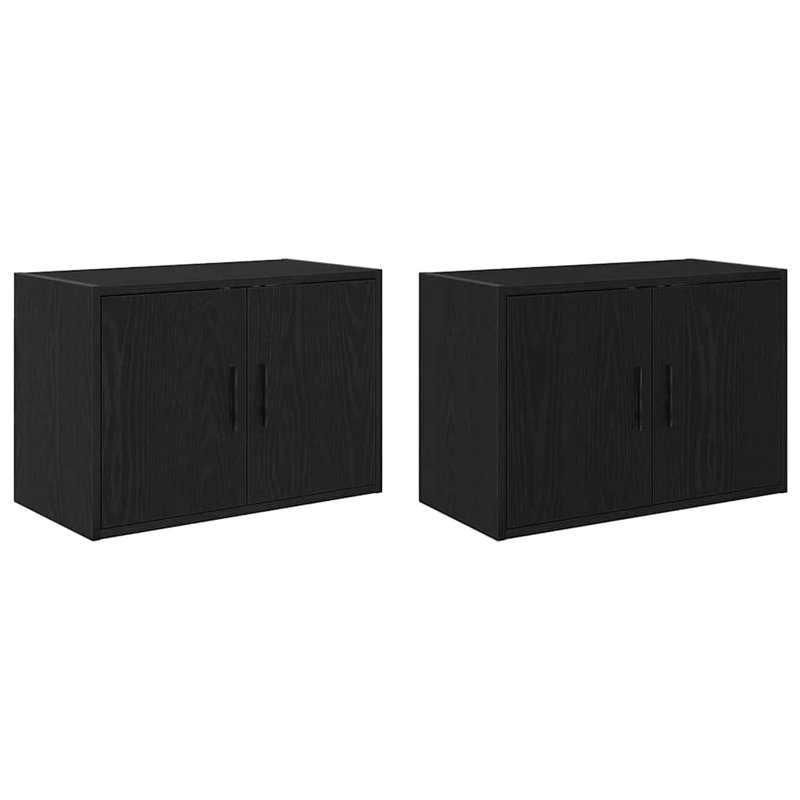 2 Piece Garage Cabinet Part Or Accessory, Black
