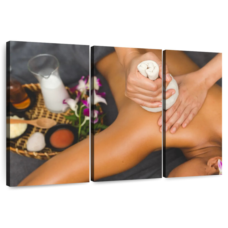 Kerrick Relaxing Thai Massage Spa, 42" H x 65" W