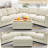 Cloud Modular Sectional Sofa Upholstered Deep Seat Couches With A Movable Ottomon That Can Be Used On Both Sides-86790945