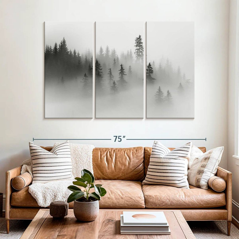 Alvord Misty Bistrita Forest, 42" H x 65" W