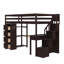 Lit mezzanine simple Putman avec bureau intégré-1646022470