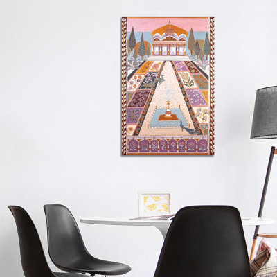 The Maharadja’s Garden by Berit Bredahl Nielsen - Wrapped Canvas Gallery-Wrapped Canvas Giclée