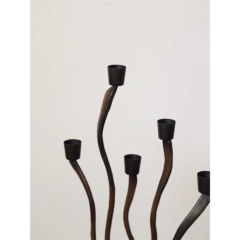 15.75'' H Metal Tabletop Candlestick