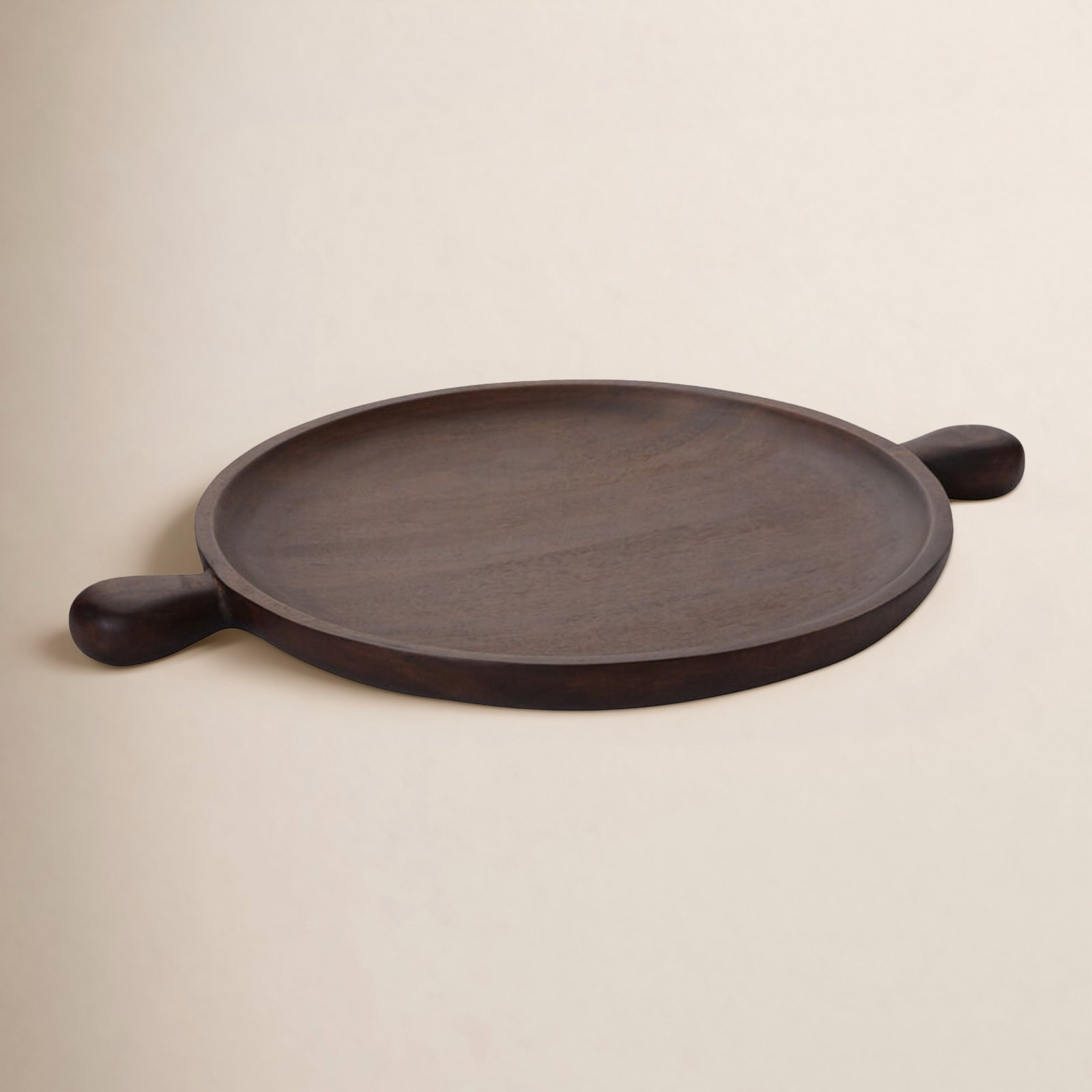 Wood Decorative Tray, 1.5" H x 21.75" W x 15.75" D