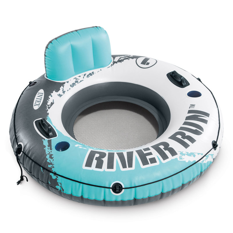 Radeau océanique pour piscine flottante pour 1 personne Intex River Run, 53 pouces