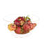 Bol transparent élégant pour petits poissons 16 x 16 x 8,4 po FixtureDisplays® 100803