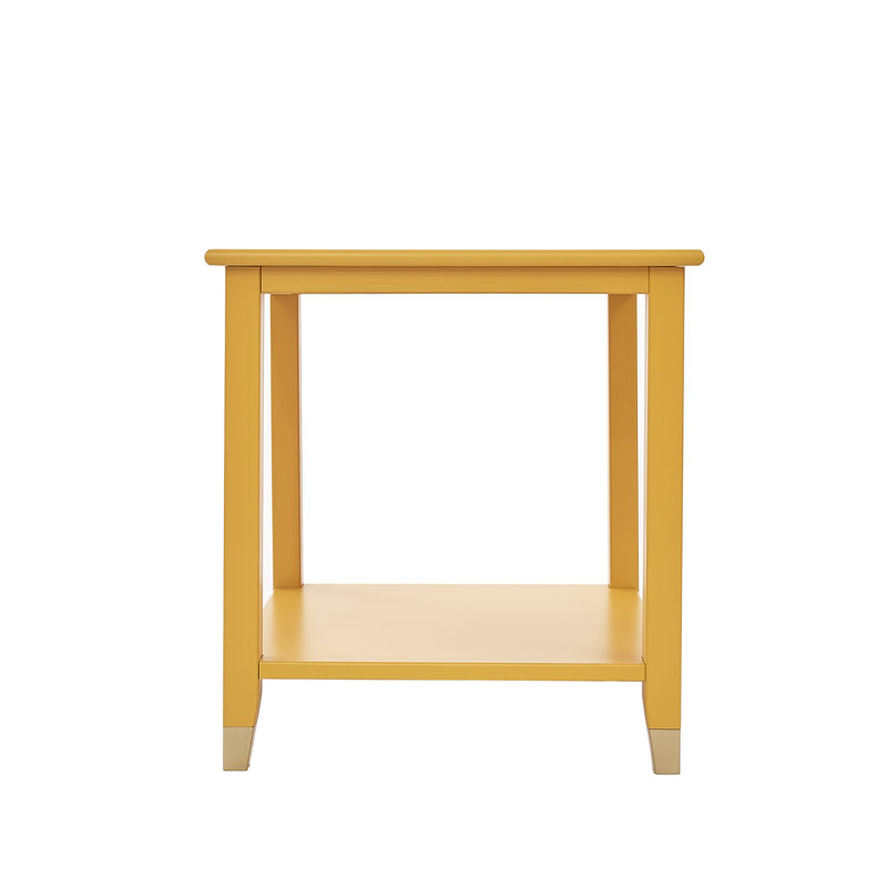 Bulma End Table, Mustard