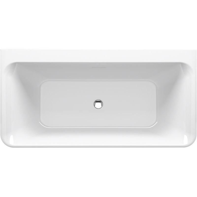 59" x 30" Freestanding Soaking Bathtub