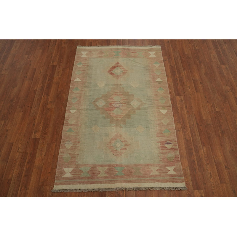 Kilim Flat Weave Rug 4x6