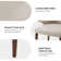 Tillison Wing Back Side Dining Chair with Solid Wood Legs