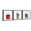 Charles Charles Christmas Presents - 3 Piece Single Picture Frame Painting-524138522