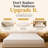 Kopervik Quilted Mattress Pad, Fitted Elastic Protector Cover, Deep Pocket up to 18 Inches, Machine Washable-1196579076
