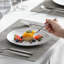 48-Piece White Porcelain China Dinnerware Set, Service For 12 