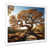 White Single Picture Framed