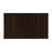 Rectangular 52-Inch Extension Dining Table, Cappuccino