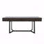 Bureau d'ordinateur 70,87 ", bureau d'étude et de travail, pieds en Y en métal