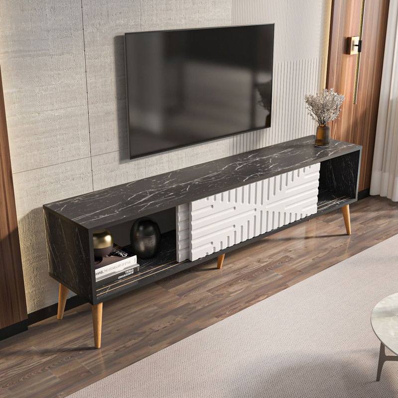 Meuble télé, Blanc