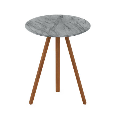 Round Outdoor Bistro Table - 60 cm W 60 cm D