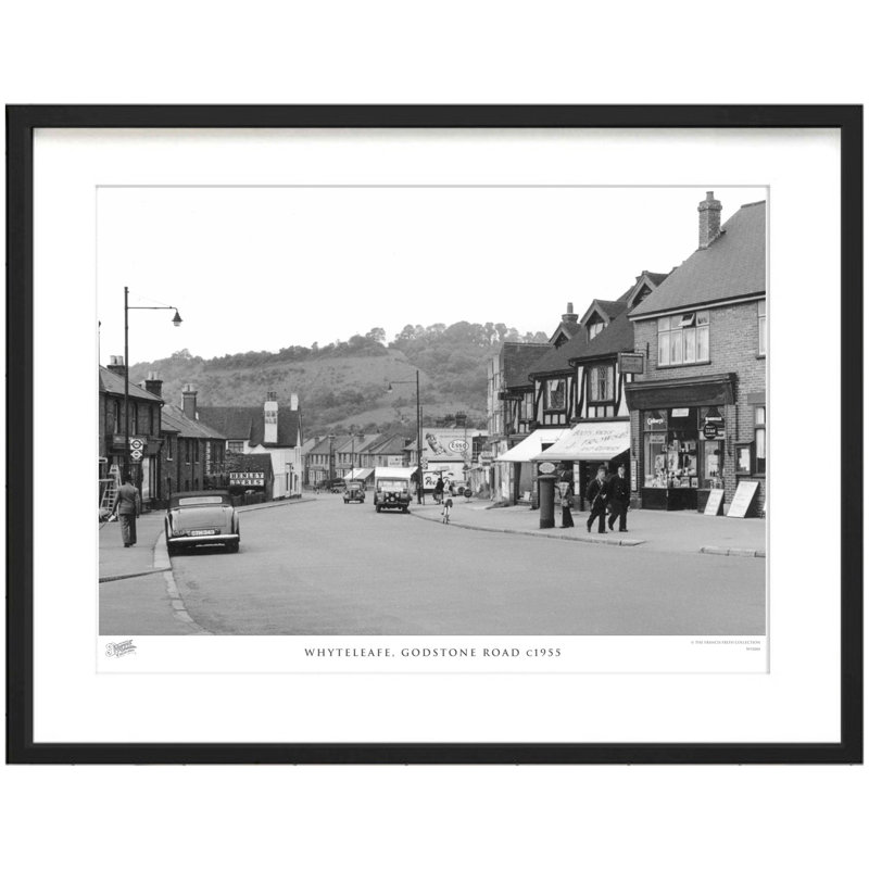 Whyteleafe, Godstone Road C1955 by Francis Frith - Single Picture Frame Print, 28cm H x 36cm W x 2.3cm D