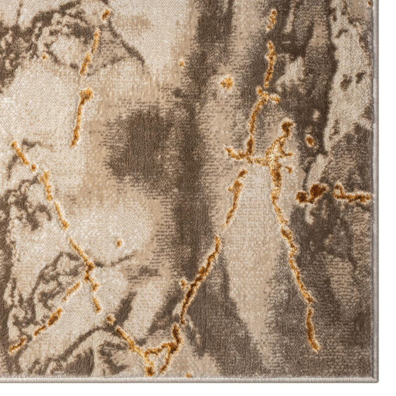 Macfadyn Abstract Indoor Rug, Rectangle 6' x 9'