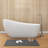 71" x 35" Freestanding Soaking Bathtub