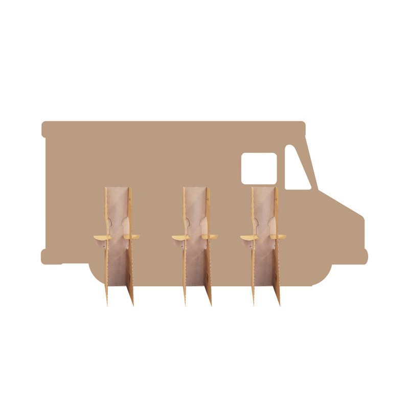 Life-Size Taco Truck Cardboard Standup with Face Cut-Out