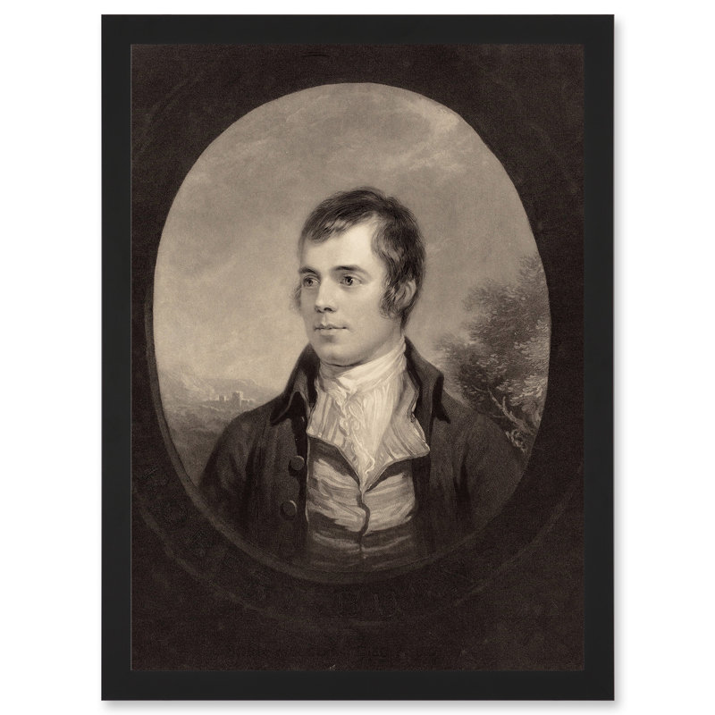 Walker Cousins Nasmyth British Robert Burns Scottish Bard Poet - Single Picture Frame Painting