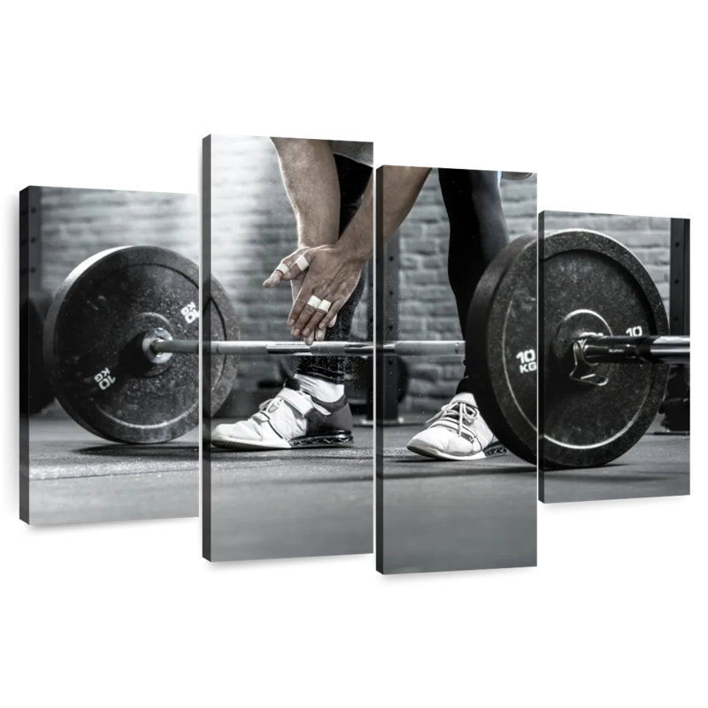 Sireci Addicted To Weightlifting, 22" H x 36" W