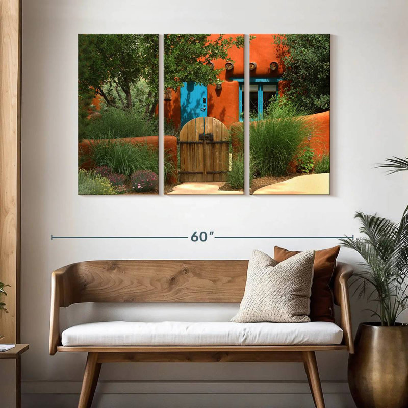 Lilie Pueblo Style Home, H 32 po x l 50 po