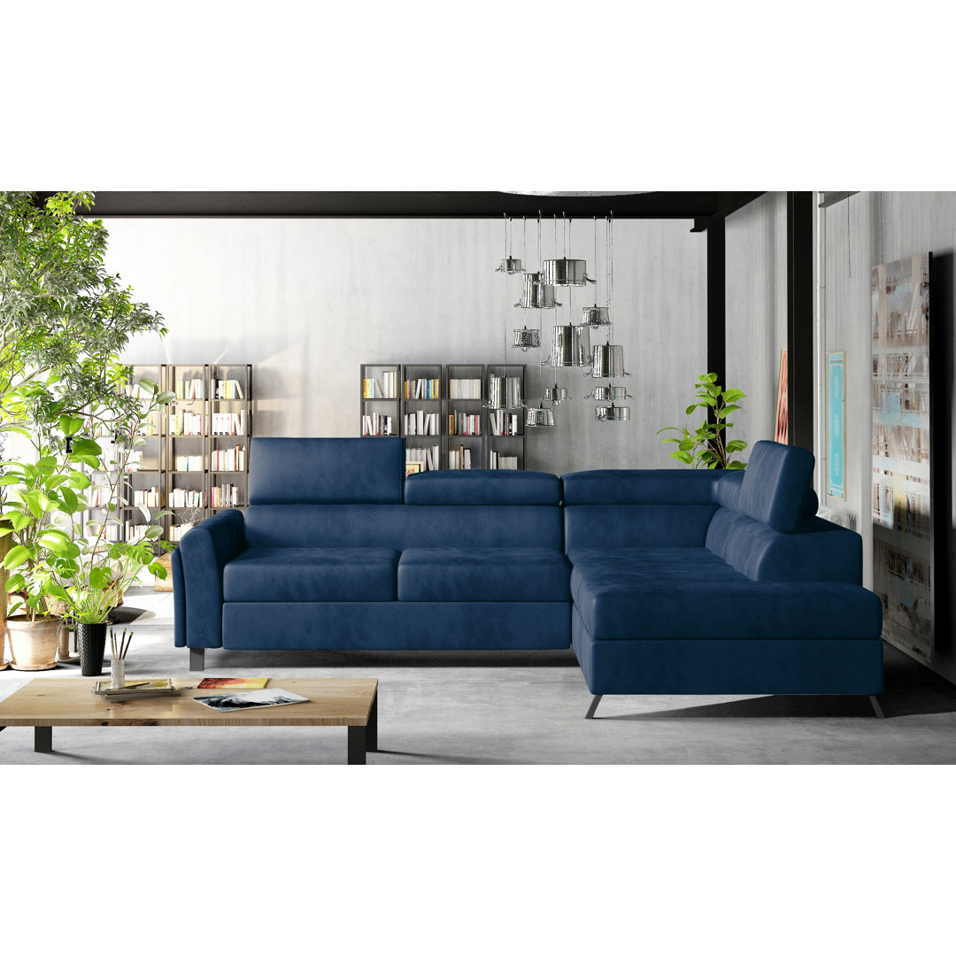 Ecksofa Giroux mit Bettfunktion