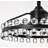 Jackeline 20.8'' 7 - Blade Crystal Ceiling Fan with Remote and Light Kit-1787138265