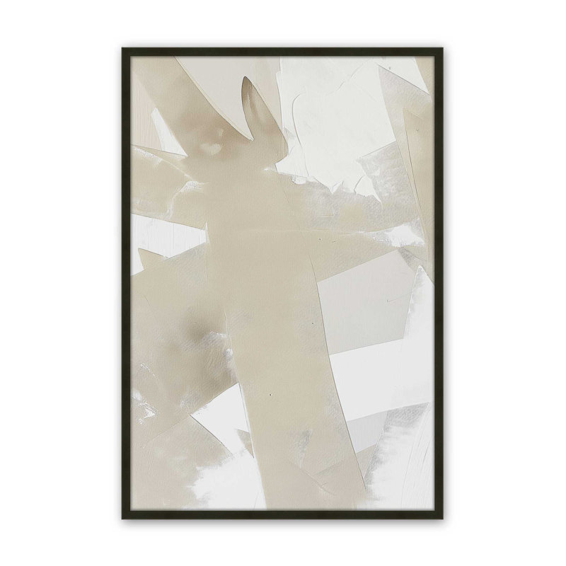 Impression Soft Momentum II, Reproduction encadrée sans passe-partout, H 17 po x l 13 po x P 1,25 po, Noir satiné