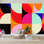 Papier peint adhésif autocollant amovible Mid Century