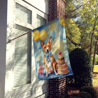 Drapeau «Happy Birthday House»