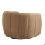 Fauteuil demi-tonneau pivotant rembourré Maravilla-1452498391