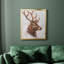Toile encadrée de qualité supérieure Stag Study II - prête à être accrochée-1748327032-1748327033