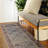 Maril Wesley Washable Blue And Ivory Rug-401139027